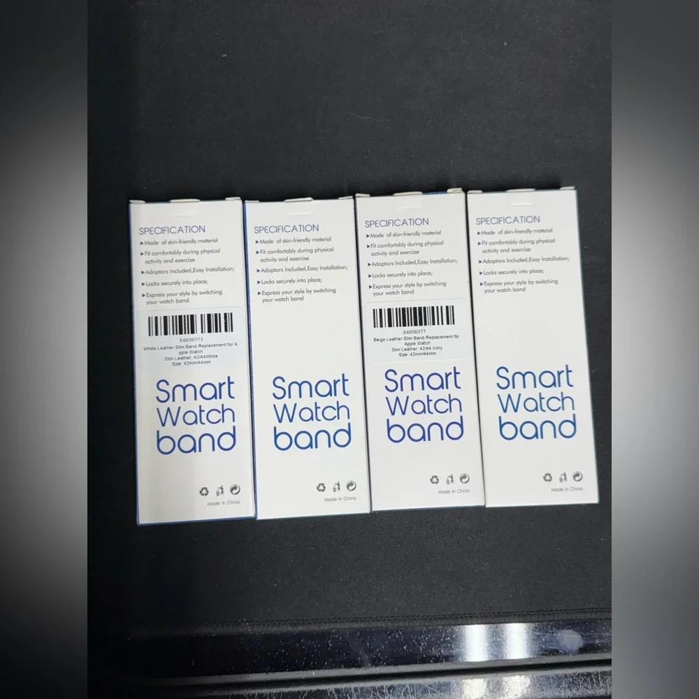 NEW Smart Apple Watch Band Set - 4 Colors fits size 42/44/45mm